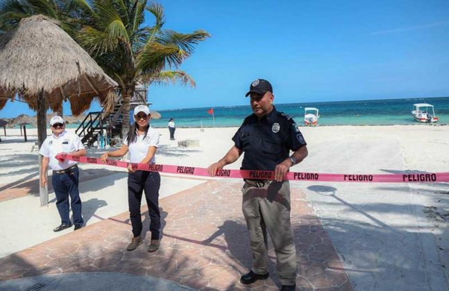 Cierran playas nayaritas