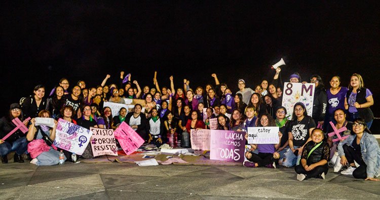 Fernanda Acosta, vocera de ‘Brujas del Mar’: “No necesitamos un permiso para exigir que se acabe con la violencia machista” (Veracruz)