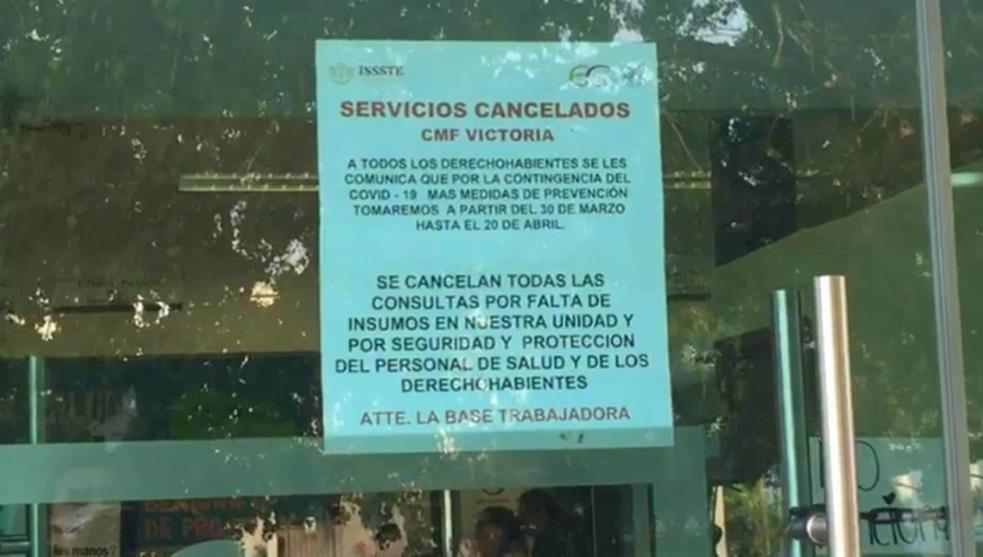 Paran médicos en Ciudad Victoria y Uruapan por falta de insumos