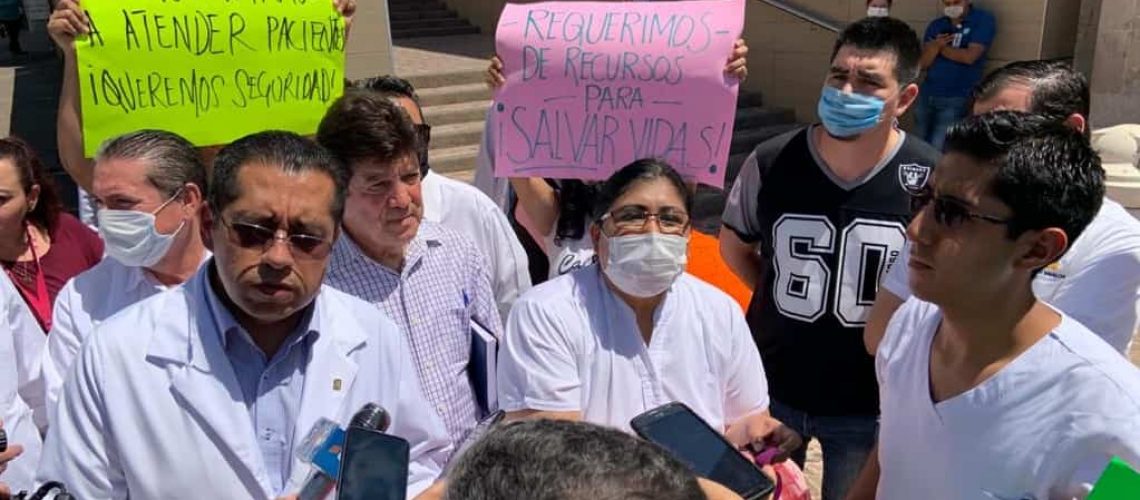 Los desencuentros en el IMSS; falta de equipo, el reclamo de médicos y enfermeras (Sinaloa)