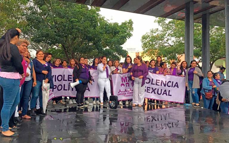 Piden Feministas, “no más patriarcado” (Tabasco)