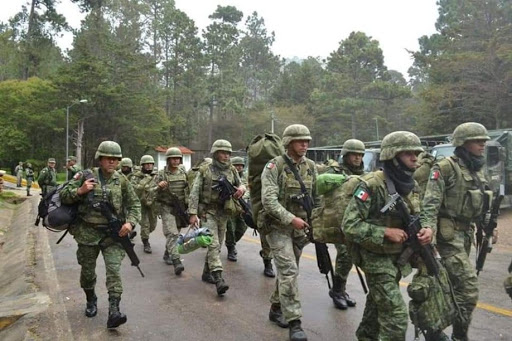 5 mil 404 militares, marinos y GN desplegados en Chiapas