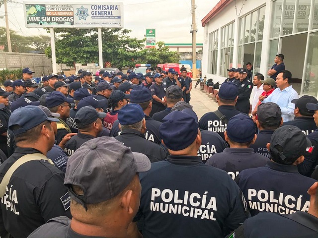 Juchitán: ahora 40 policías se encuentran aislados al contagiarse de covid-19 (Oaxaca)