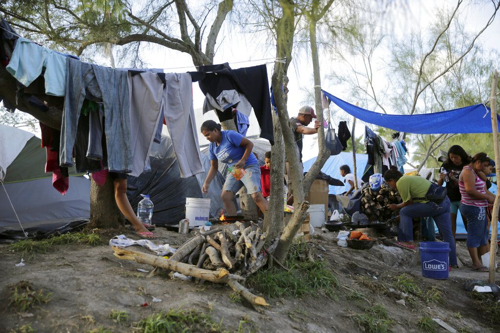 Reportan covid-19 en campamento de migrantes en Tamaulipas