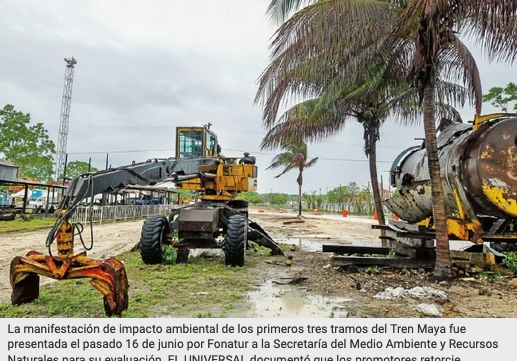 Tren Maya podría causar ecocidio, advierten datos de Fonatur