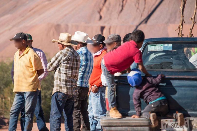 A un mes de plantón, resisten en bloqueo contra mina de Slim (Zacatecas)