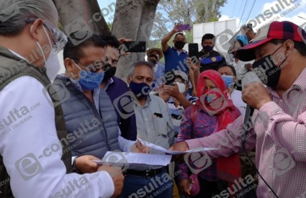 Se unen campesinos de Oaxaca y Puebla contra bombas antigranizo