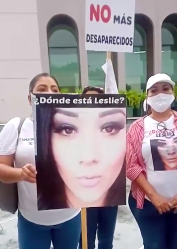 Protestan contra el gobernador por su ineptitud en el tema de la desaparición de mujeres (Colima)