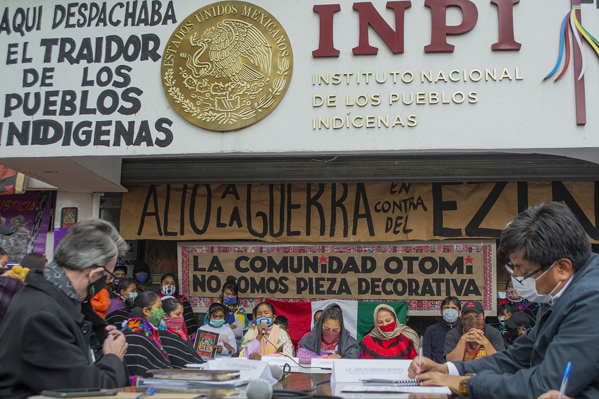 Reclamos de la Comunidad Indígena Otomí: El diálogo con el INPI (Ciudad de México)