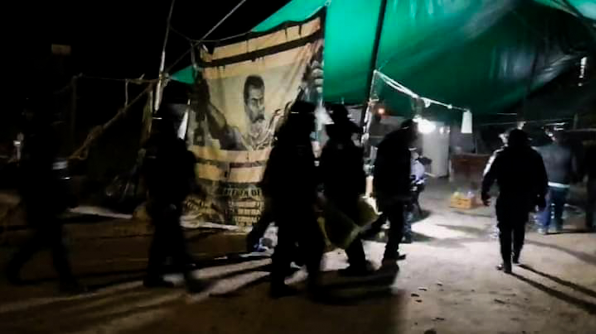 Guardia Nacional desaloja plantón de ejidatarios en Cuautla