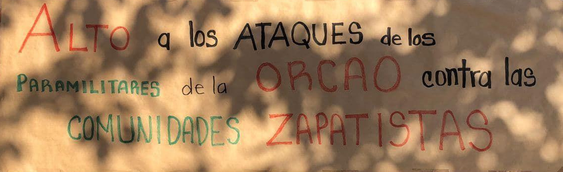 Acciones en Culiacán, Los Mochis y Escuinapa Sinaloa en repudio a los ataques paramilitares en contra de las comunidades zapatistas