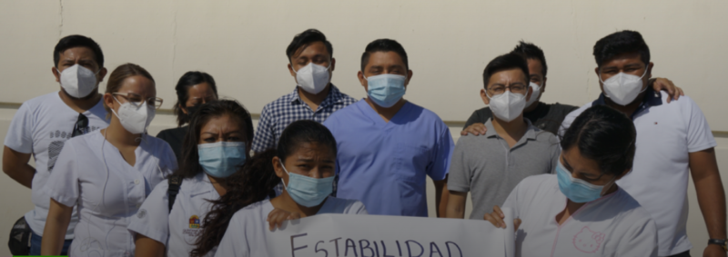 100 trabajadores de la salud en Q.Roo son despedidos por INSABI