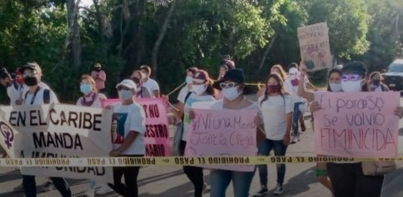 Integrantes de la Red Feminista QRoo denuncian acoso institucional
