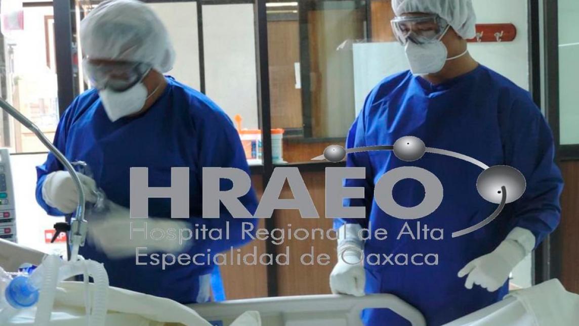 COVID-19 satura al Hospital de Alta Especialidad en Oaxaca