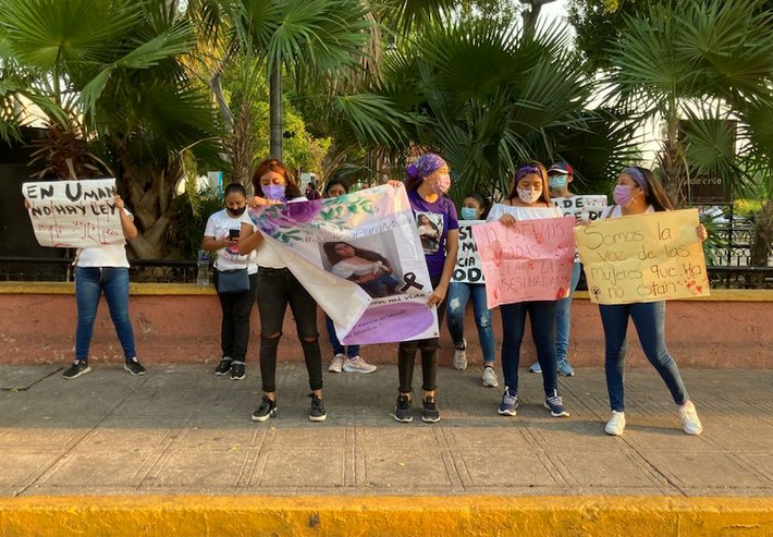 Ante lentitud de autoridades, familia de María May vuelve a protestar (Yucatán)