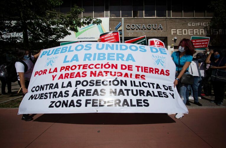 Comunidades ribereñas del Lago de Chapala exigen a Conagua liberar playas invadidas por particulares (Jalisco)