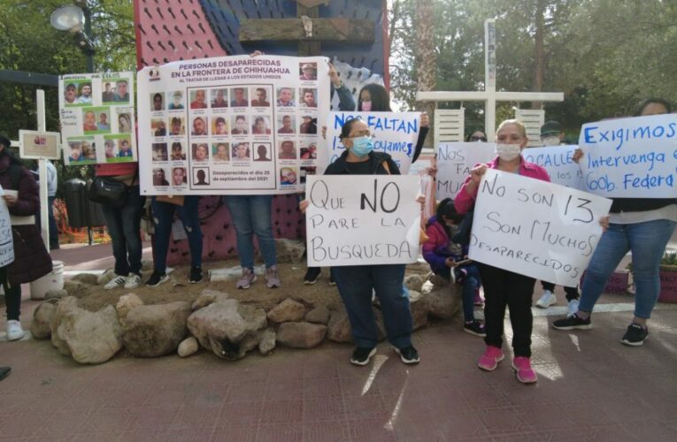 Familiares de migrantes desaparecidos en Chihuahua exigen intervención federal en la búsqueda