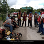 50 trabajadores del Tren Maya realizan paro contra Grupo Carso en Campeche