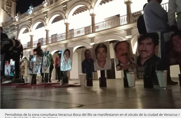 [Video] Así es el ya basta de periodistas en Veracruz, tras asesinatos