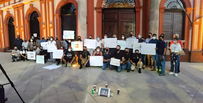 Periodistas en Colima se suman a la jornada nacional de protesta