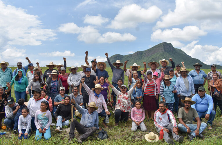 La Lucha continúa: Sedatu da posesión parcial al ejido San Isidro, faltan 160 hectáreas; empresa Amway- Nutrilite saca provechó  (Jalisco)