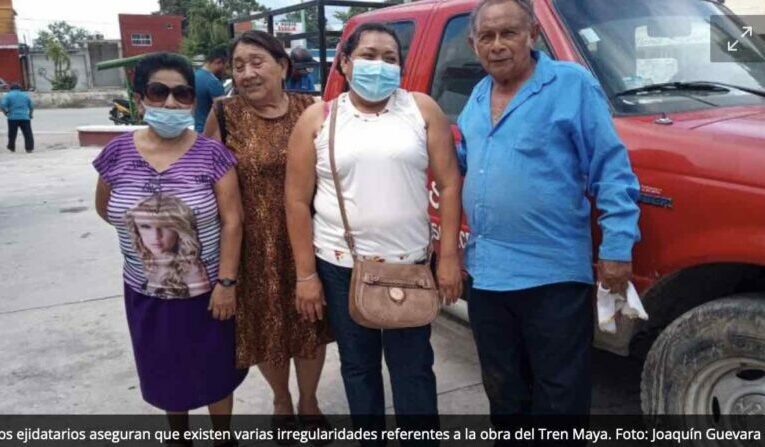 Ejidatarios de Escárcega acusan a Fonatur de incumplir acuerdo (Campeche)