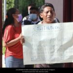 Pobladores de Sitilpech protestaron ante el Poder Judicial contra Kekén; exigen fallo en favor de la salud (Yucatán)
