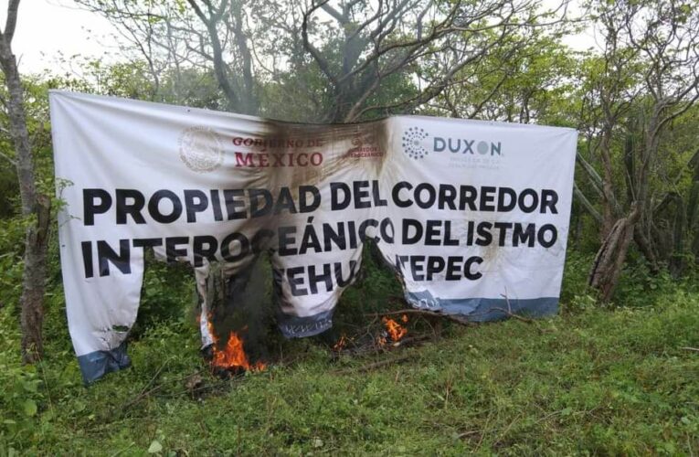 Continúa intento de cercamiento de tierras de Puente Madera para parque industrial (Oaxaca)