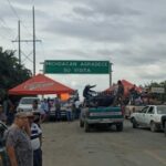 Bloqueo carretero permanente por los 2 líderes desaparecidos (Colima)