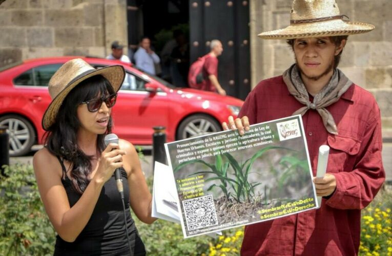 “Sembrar no es un delito, es un derecho”: Red de Agricultura Urbana y Periurbana (Jalisco)