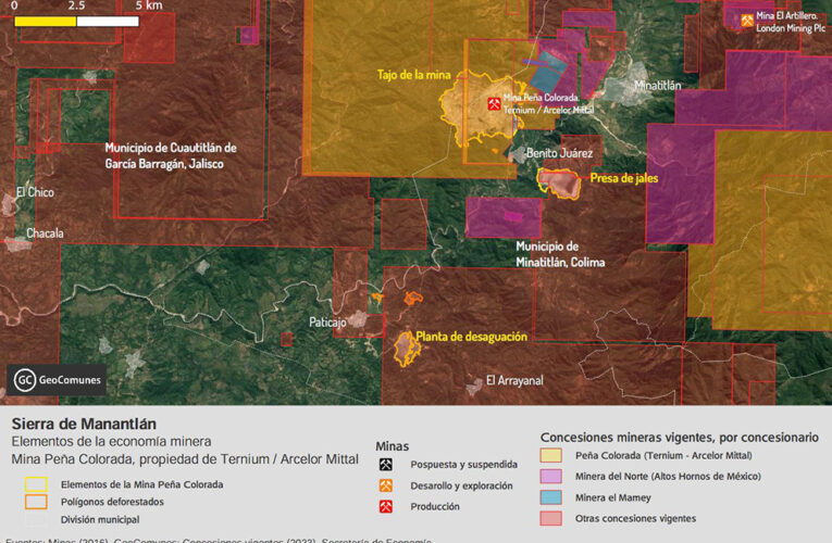 Sierra de Manantlán: territorio indígena marcado por la minería de hierro y el narcotráfico (Colima, Jalisco)