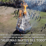 Resumen: de la segunda participación zapatista en el Encuentro de Resistencias y Rebeldías, día 5 de agosto del 2025