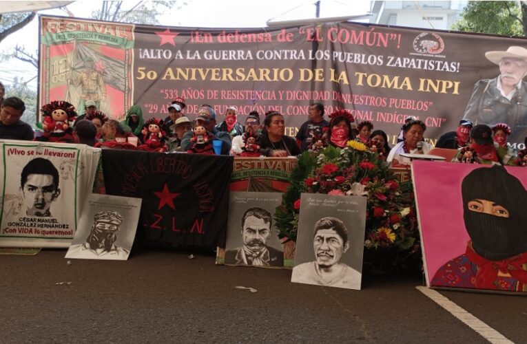 Un paso hacia el Común en el aniversario de la Casa de los Pueblos y Comunidades Indígenas “Samir Flores Soberanes”