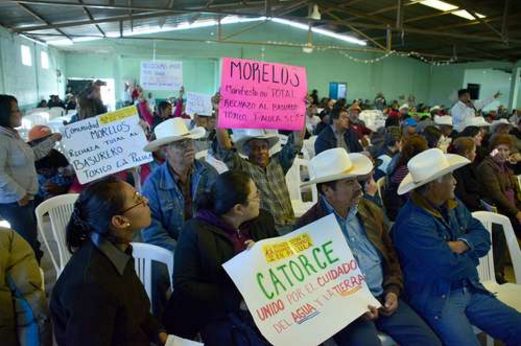 Crece el repudio a basurero de desechos tóxicos en SLP y Zacatecas