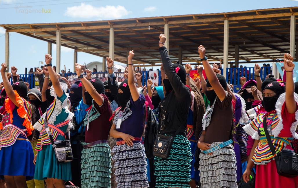 PALABRAS DE LAS MUJERES ZAPATISTAS EN LA CLAUSURA DEL PRIMER ENCUENTRO INTERNACIONAL, POLÍTICO. ARTÍSTICO, DEPORTIVO Y CULTURAL DE MUJERES QUE LUCHAN EN EL CARACOL ZAPATISTA DE LA ZONA TZOTZ CHOJ. 10 DE MARZO DEL 2018