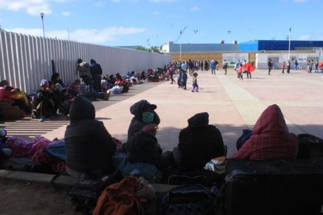 Desplazados por la violencia en Guerrero y Michoacán, a la intemperie en Tijuana