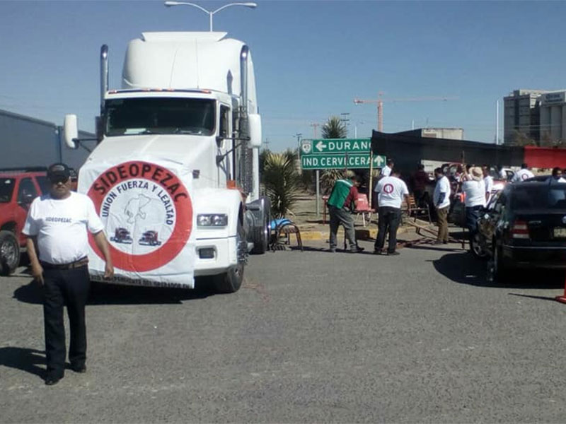 Grupo Modelo perjudica a autotransportistas (Zacatecas)