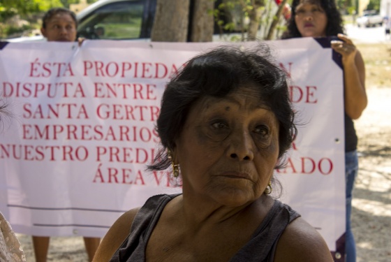 Santa Gertrudis Copó denuncia invasión y defiende pueblo maya (Yucatán)