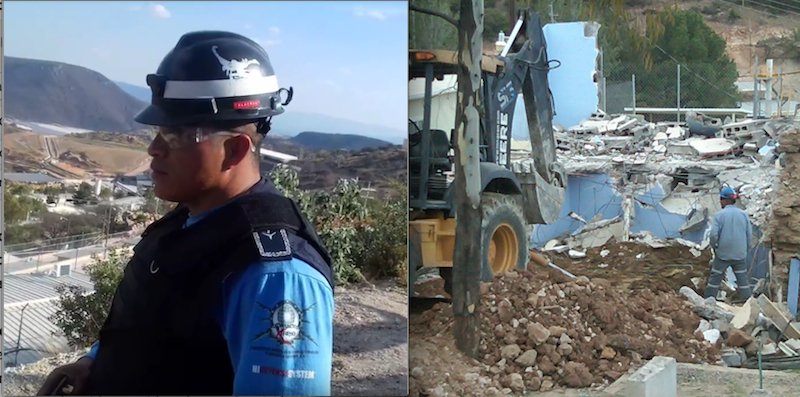 Minera destruye casas y esclaviza población en Zacatecas