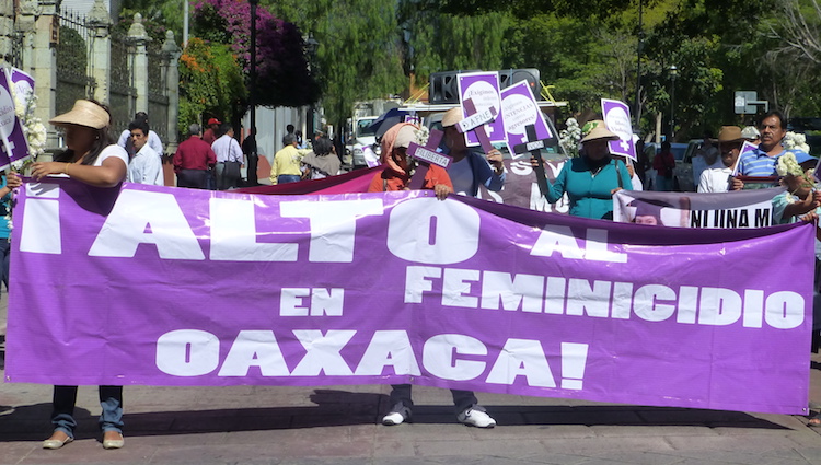 Más de 198 feminicidios en Oaxaca, urge declarar alerta de género