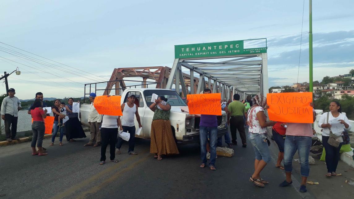 Acusan despojo de tierras en San Blas Atempa, Oaxaca