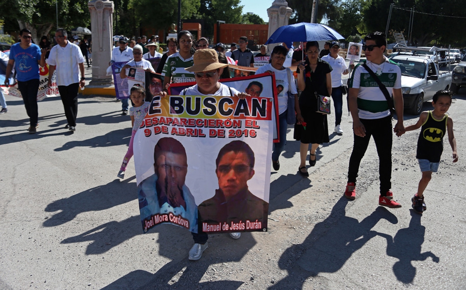Coahuila cierra sexenio con 410 desapariciones
