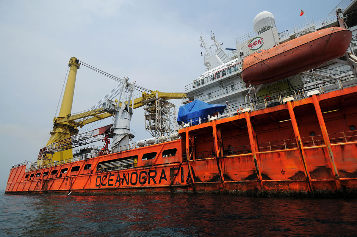 Extrabajadores de Oceanografía denuncian ante la OIT a Peña, naviera y sindicatos “charros”