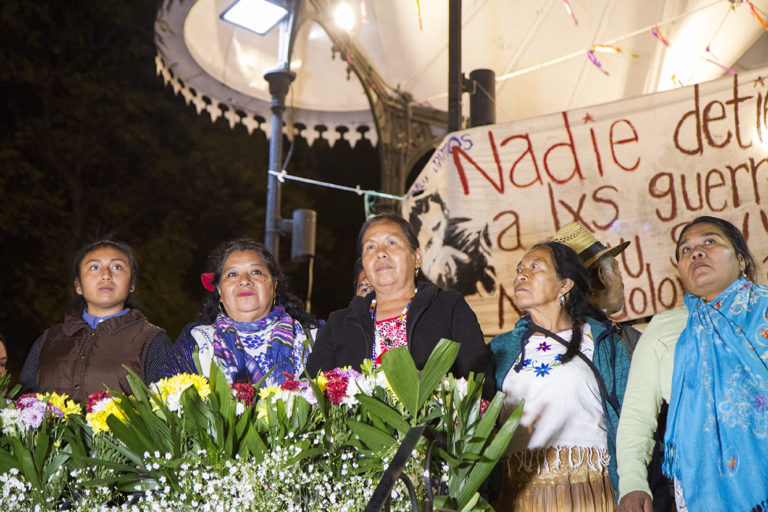 Marichuy y Concejo Indígena de Gobierno son recibidos en Oaxaca