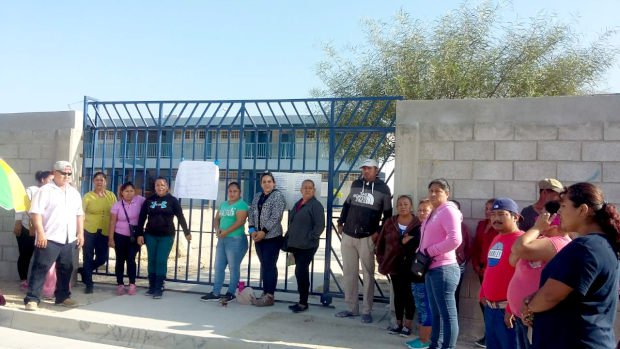 Escuelas de BC sin maestros… y sin agua