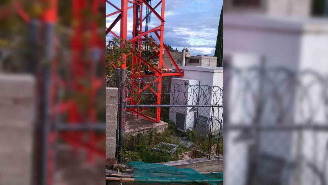 Antena irradia nocivo “electroesmog” en la colonia del Maestro, Oaxaca