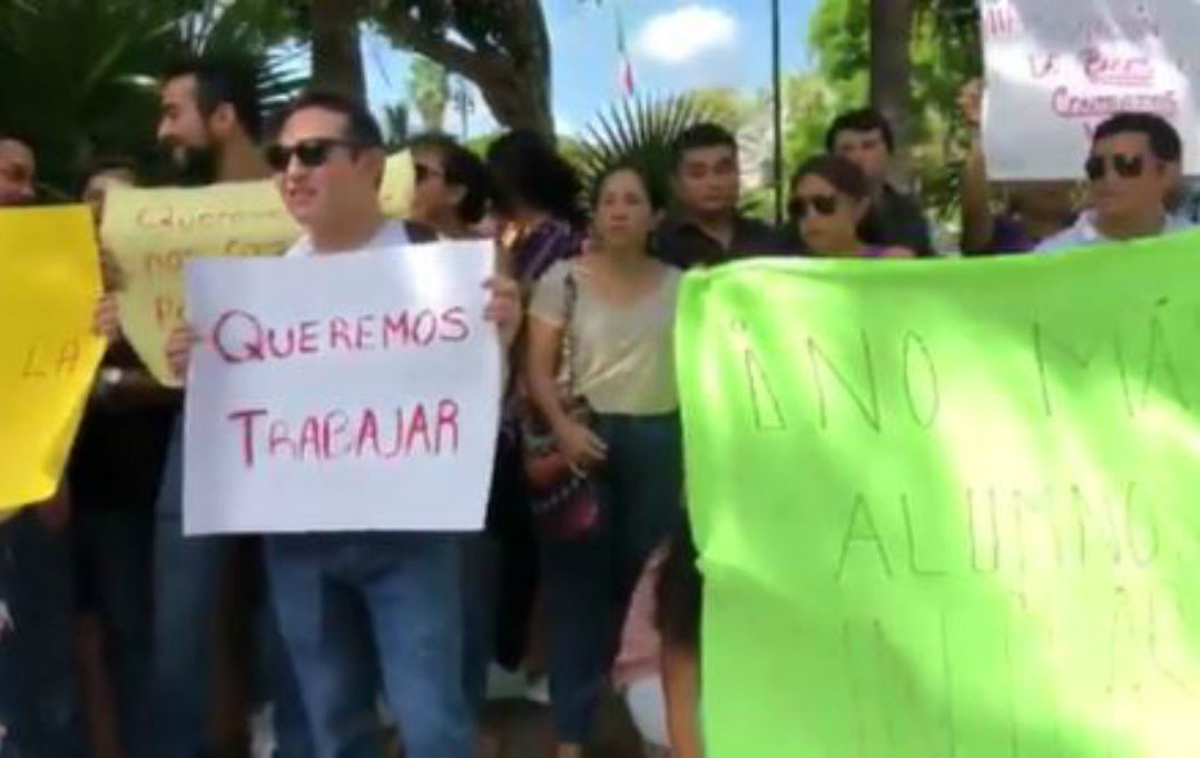 Maestros de Yucatán acusan corrupción y nepotismo en asignación de plazas de secundarias