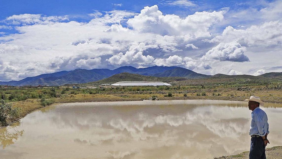 Minera pone en jaque a Ocotlán, Oaxaca