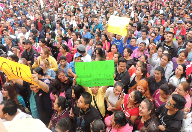 Denuncian despidos masivos en maquiladoras (Tamaulipas)