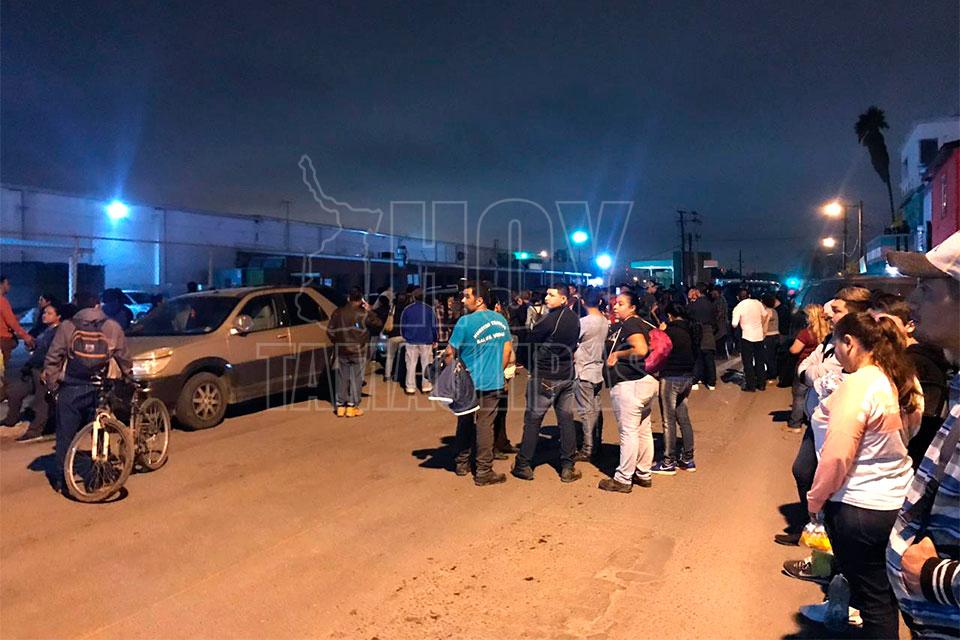 En Matamoros: Obreros presionan a compañeros para que abandonen sus áreas de trabajo (Tamaulipas)